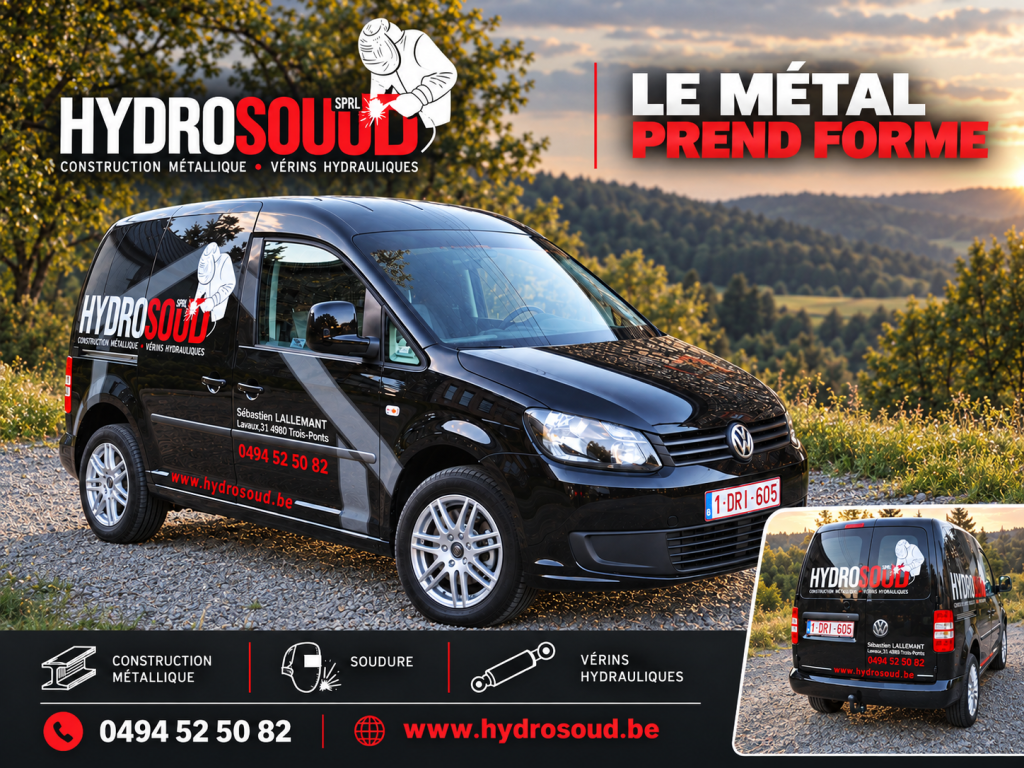 Hydrosoud – Lettrage véhicule