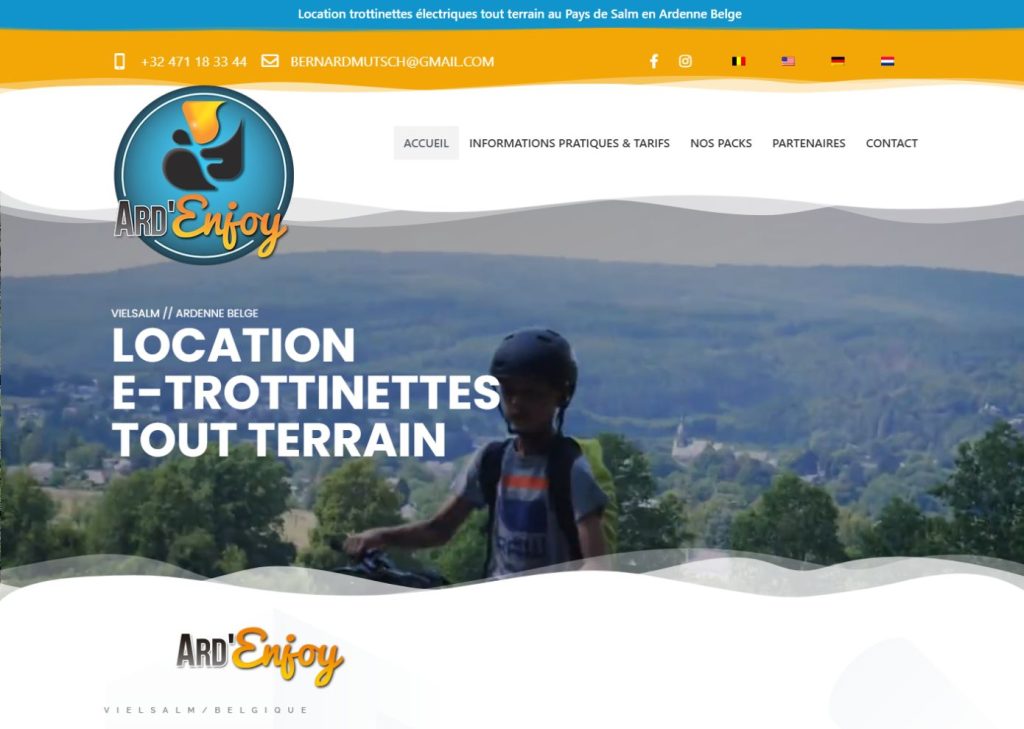 Ard’Enjoy – Bernard Mutsch – Site web