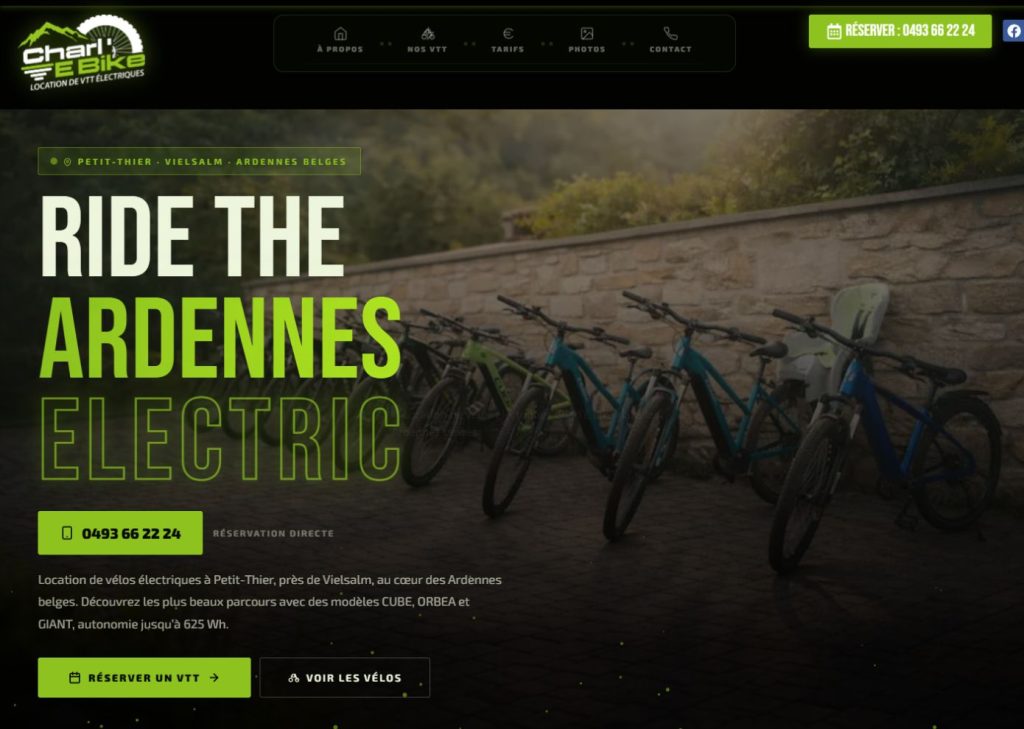 Charl’E Bike – Charles Crepin – Site web