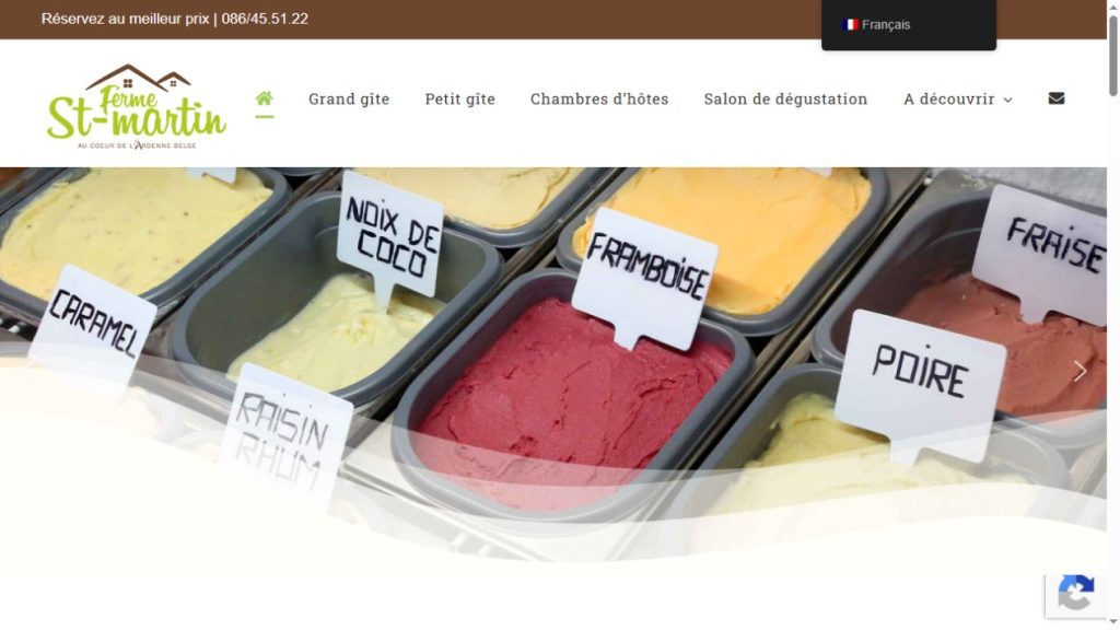 Ferme Saint-Martin – Site web