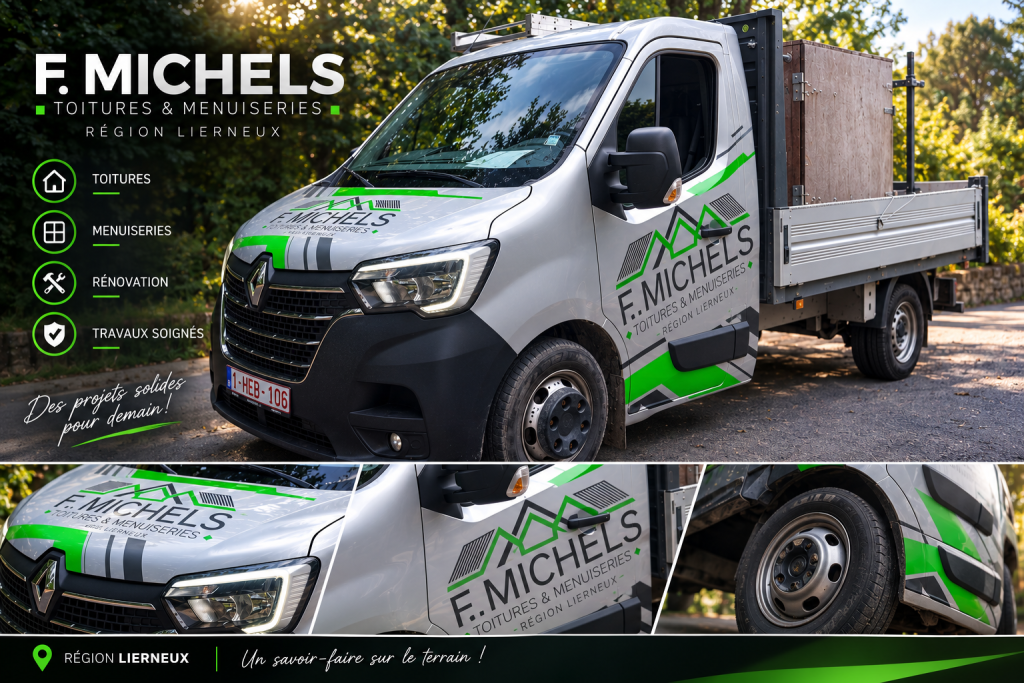 F. Michels – Lettrage véhicule